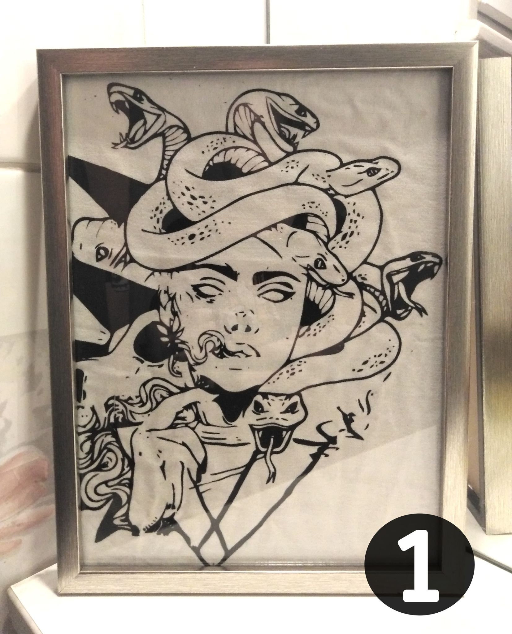 Sérigraphie Encadré