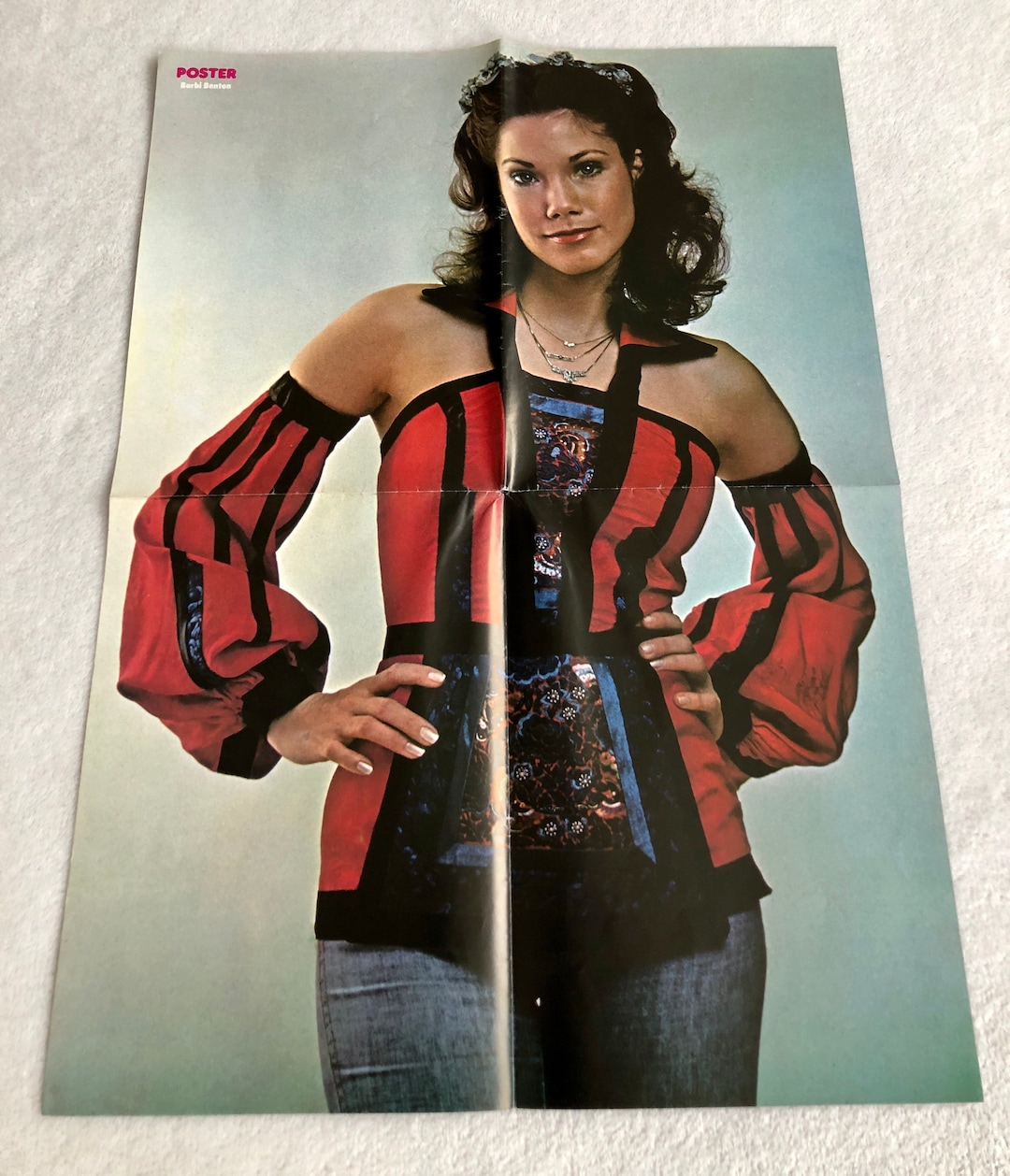 Barbi Benton Poster 1977 Swedish Poster Magazine 1970s Playboy Playmate