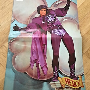 Donny Osmond Poster 1977 Swedish Poster Magazine 1970s The Osmonds Vintage Rare