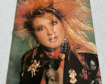 Cyndi Lauper 80年代ポスター Cyndi Lauper 80年代ポスター Cyndi Lauper 80年代ポスター