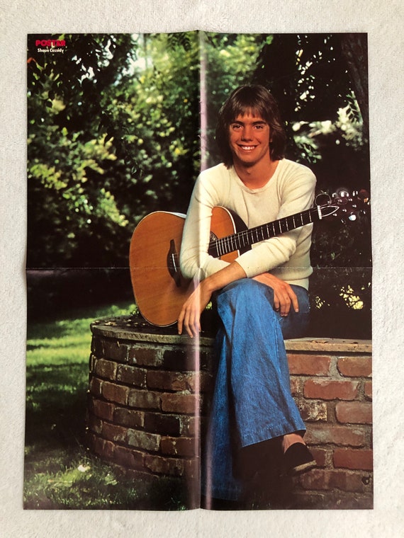 Shaun Cassidy 1978 Swedish Poster Magazine 1970s Vintage Rare
