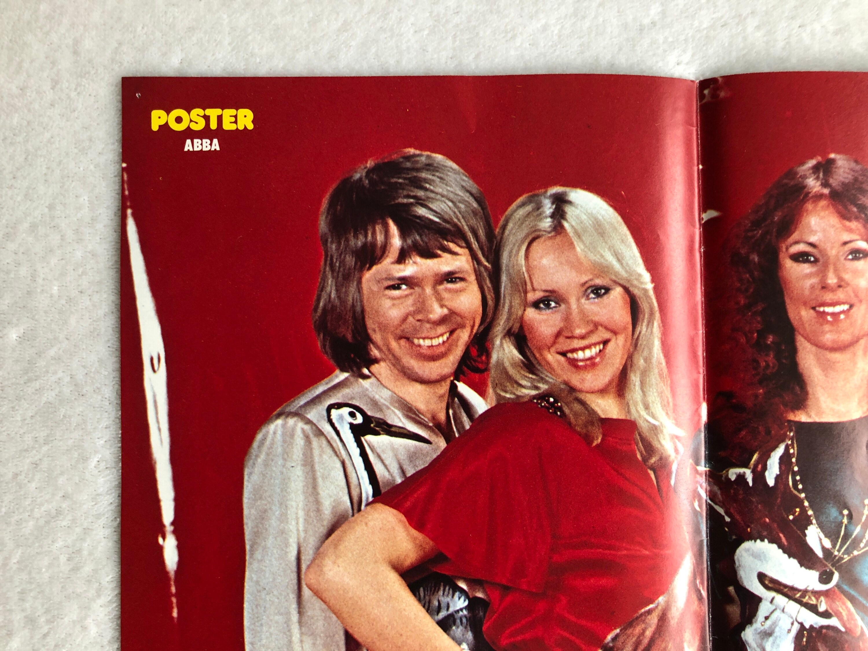 ABBA Poster 1978 Swedish Poster Magazine 1970s Björn Ulvaeus Etsy