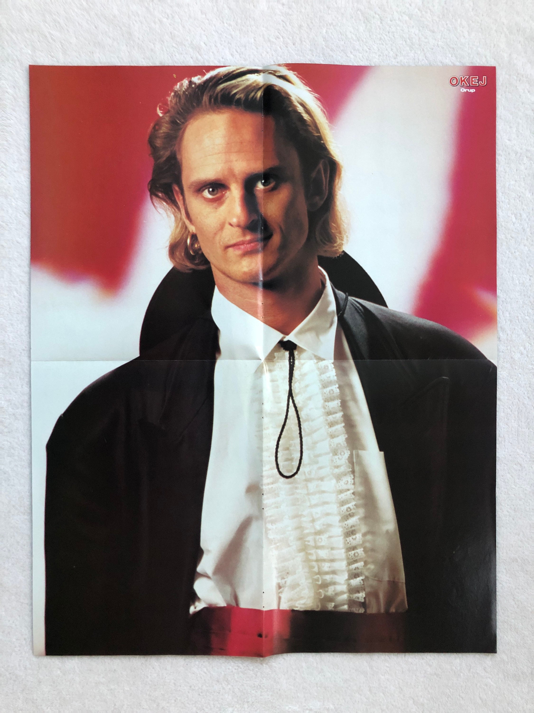 ドン・ジョンソン 1987 マイアミバイス スウェーデン ポスター