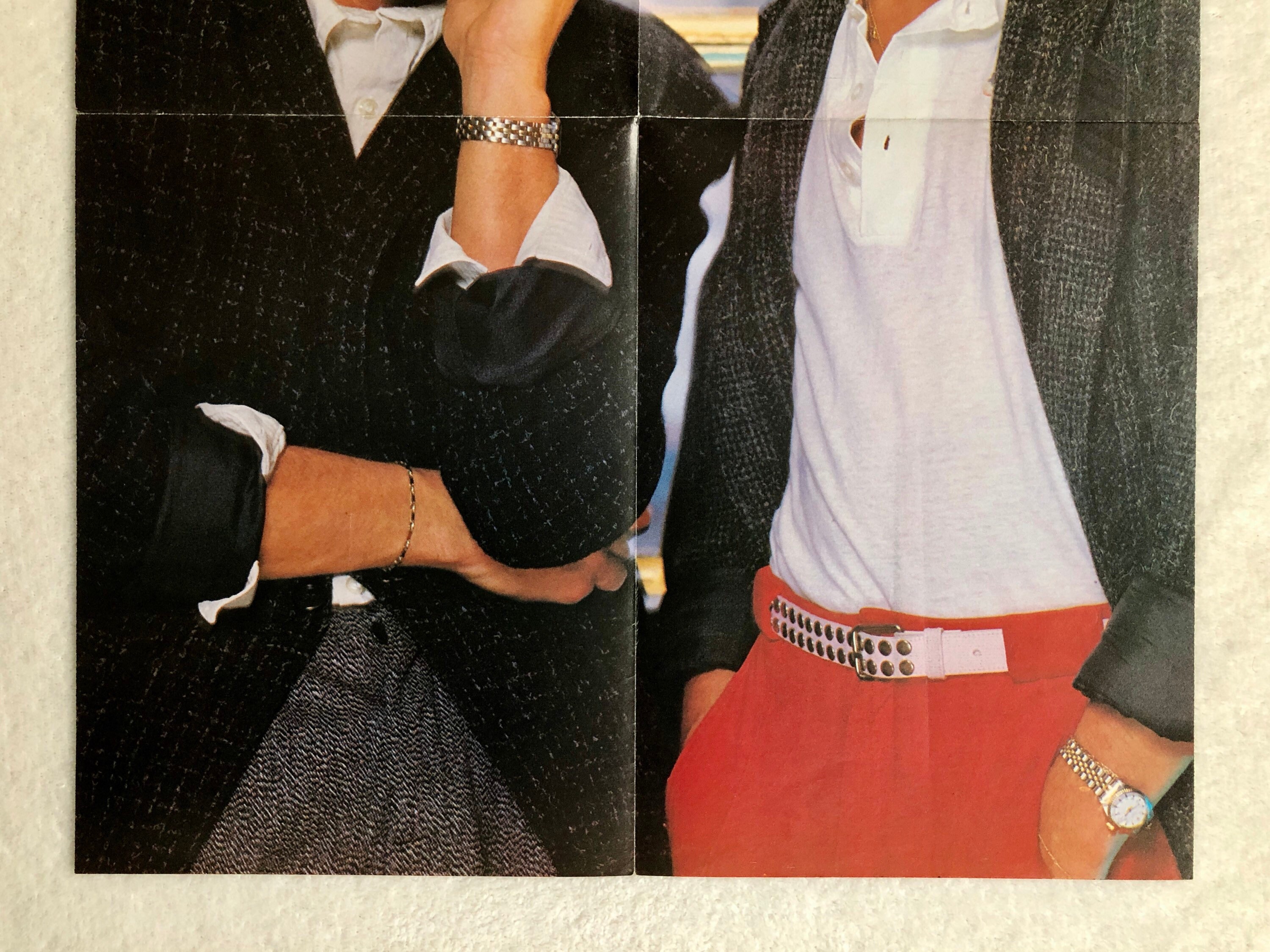 Modern Talking 1985 Swedish Poster Magazine OKEJ Thomas Anders
