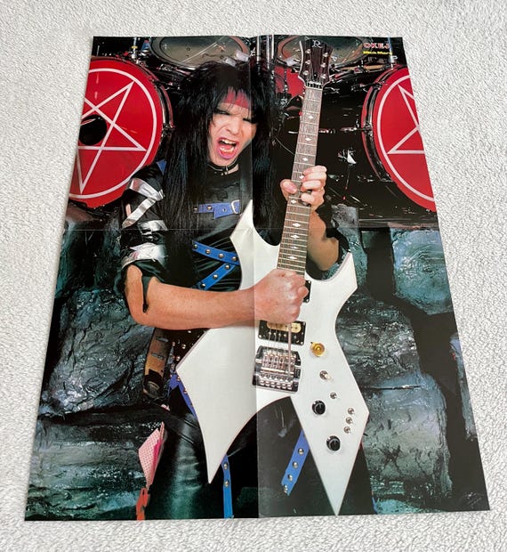 Mötley Crüe 1983 Mick Mars Nikki Sixx Tommy Lee Vince Neil Swedish