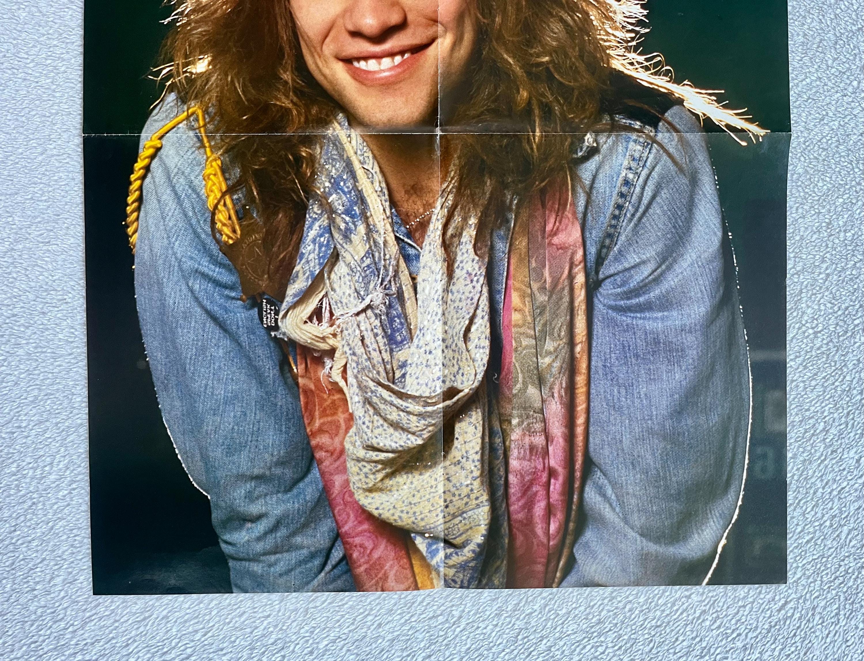 Bon Jovi 1986 Jon Bon Jovi Swedish Poster Music Magazine OKEJ
