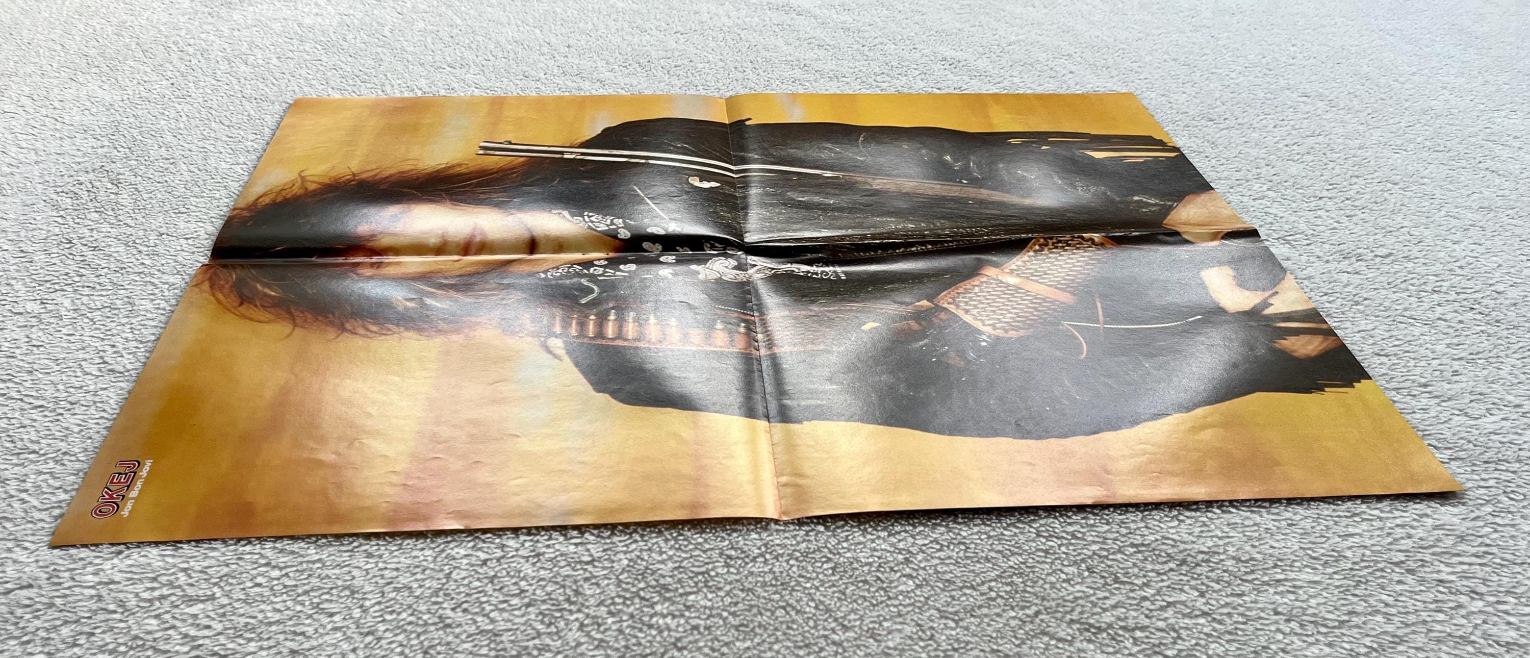 Bon Jovi 1987 Jon Bon Jovi Richie Sambora Swedish Poster Music