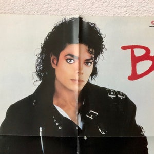 Michael Jackson 1987 BAD Swedish Poster Magazine OKEJ 1980s Vintage Rare image 6