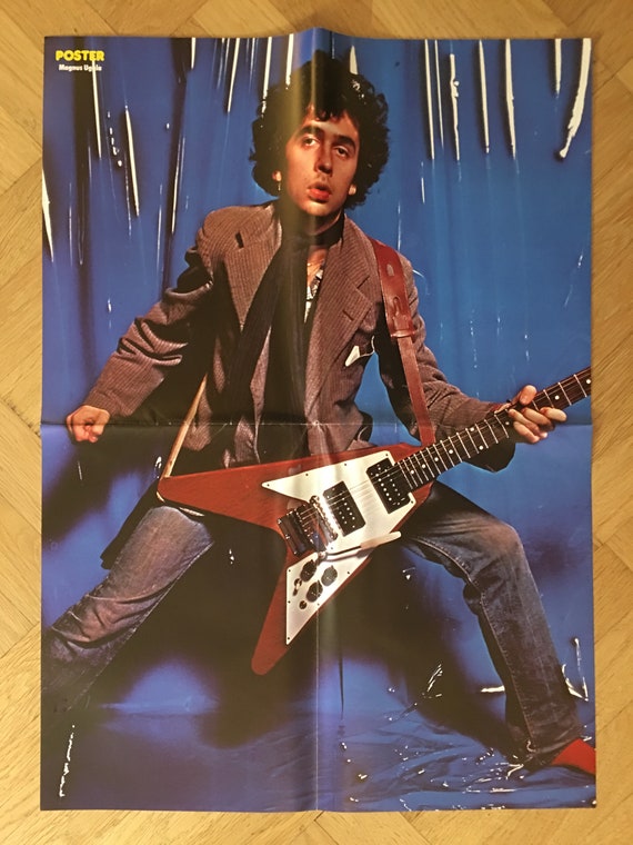 YES Poster Live 1977 Swedish Poster Magazine 1970s Steve