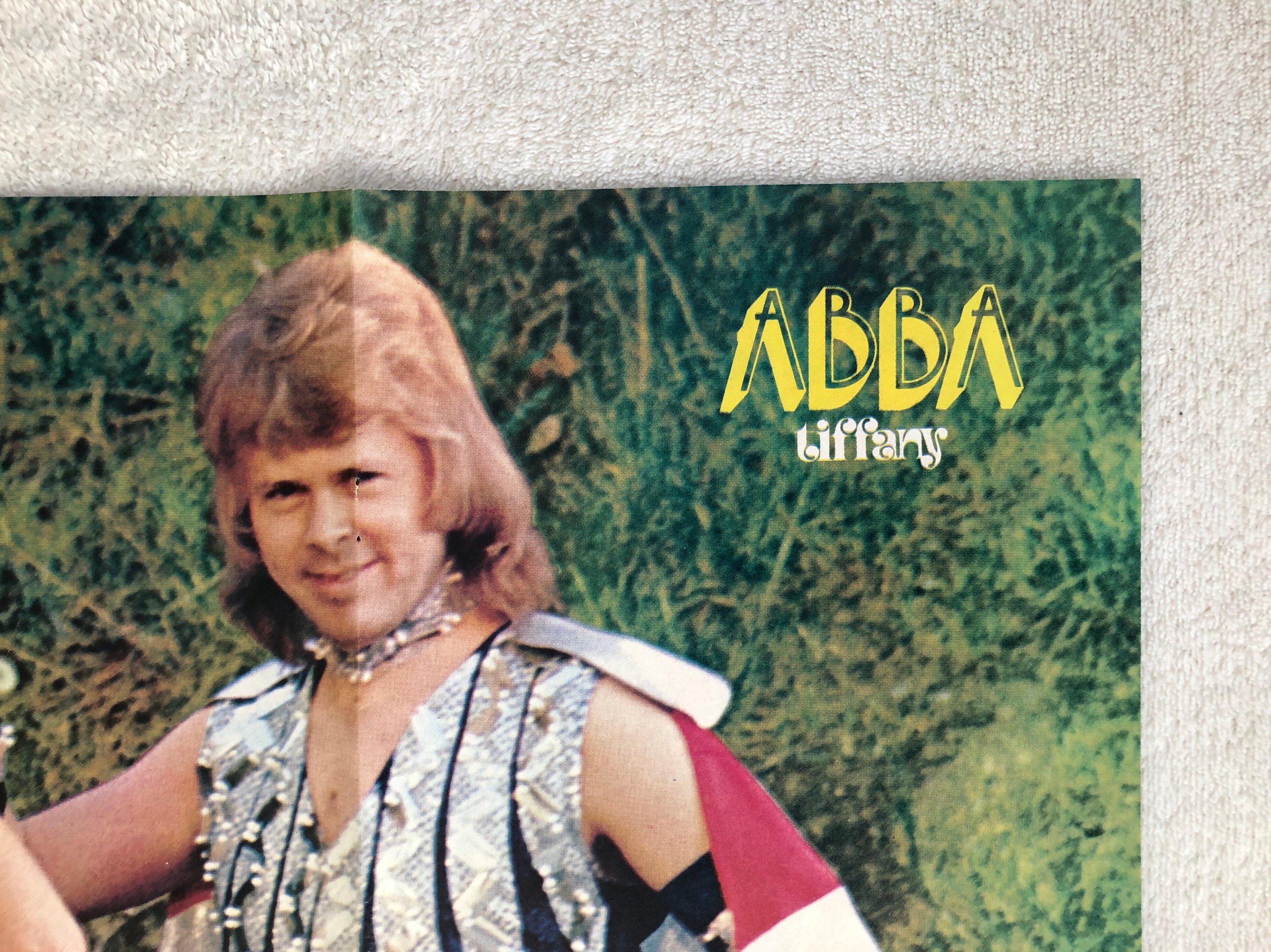 ABBA Poster 1974 Swedish Tiffany Magazine 1970s Björn Ulvaeus