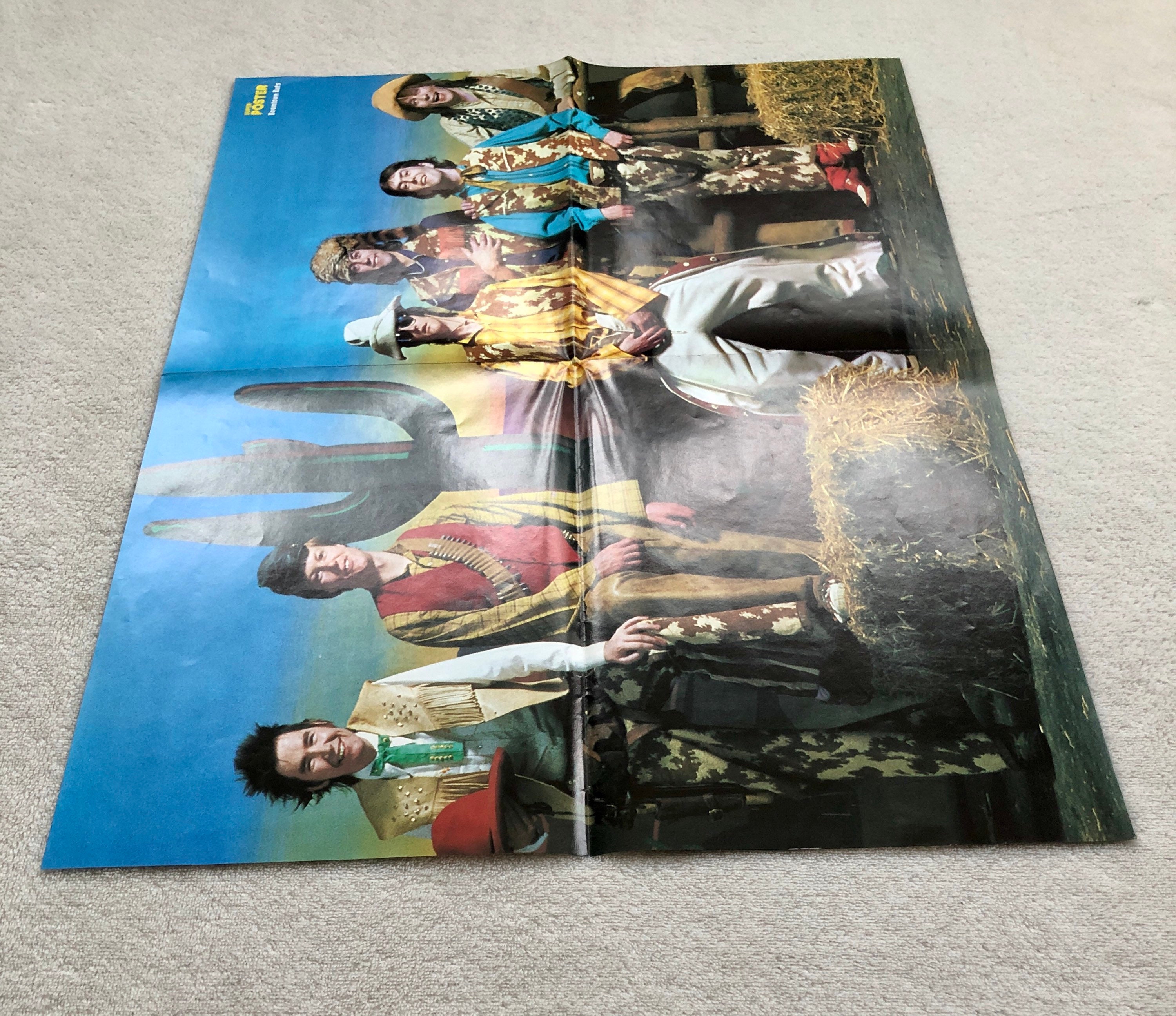 Boomtown Rats Poster 1979 Bob Geldof Swedish Poster Magazine 1970s ...