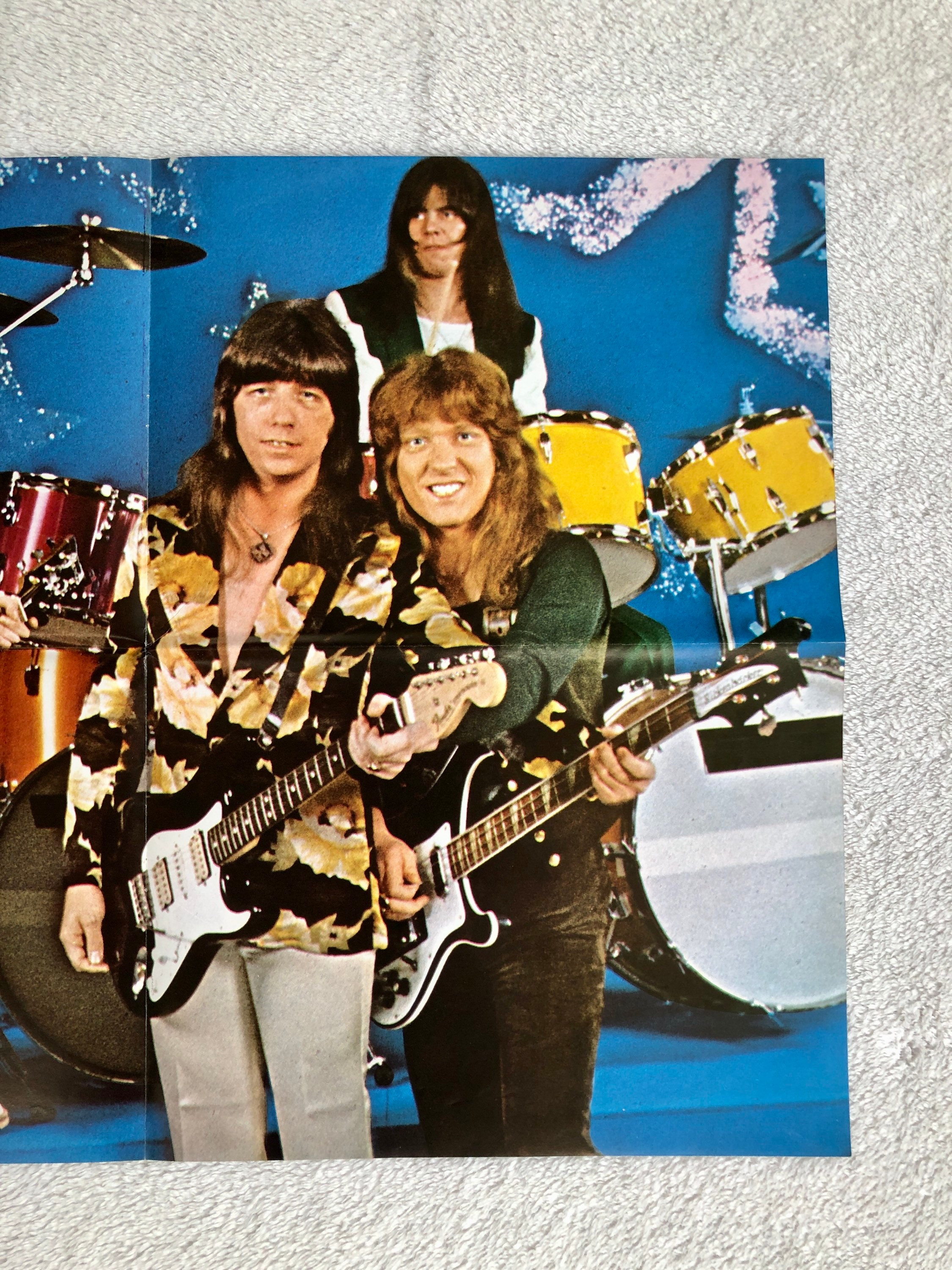 Sweet Poster 1977 Swedish Poster Magazine 1970s Brian Connolly