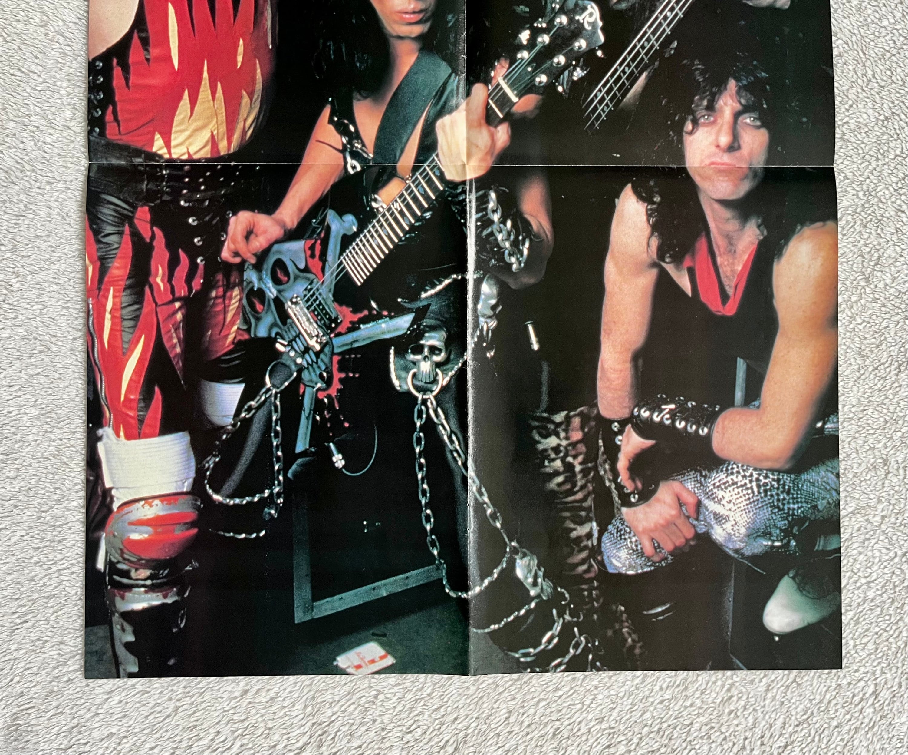 W.A.S.P. 1985 Blackie Lawless Randy Piper Chris Holmes Steve Riley