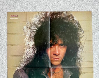 KISS 1984 スウェーデン ポスター 音楽雑誌 OKEJ 1980年代 エリック