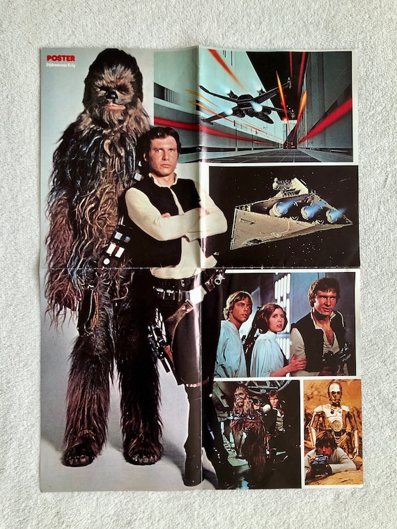 スターウォーズ ポスター 1978 ハリソンフォード ハンソロ