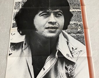 Wayne Osmond Poster 1974 Swedish Poster Magazine ZIP 1970s The Osmonds Vintage Rare