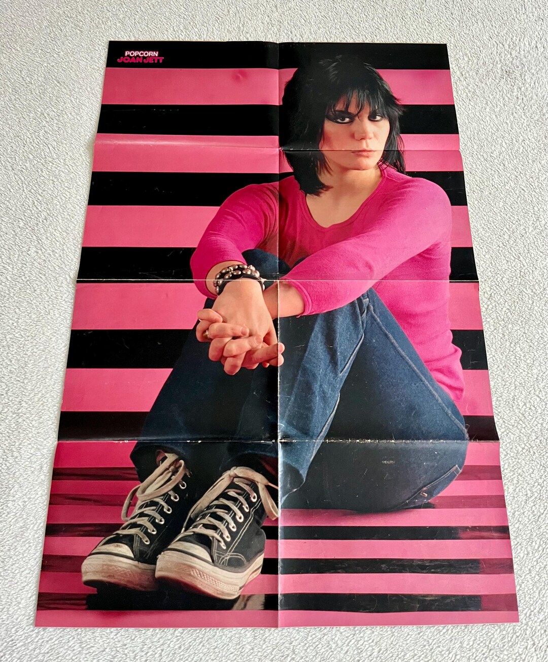 Joan Jett Poster 1982 Joan Jett and the Blackhearts Runaways