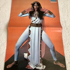 Donna Summer 1976 German Poster Magazine 1970s Queen of Disco LaDonna Adrian Gaines Vintage Rare