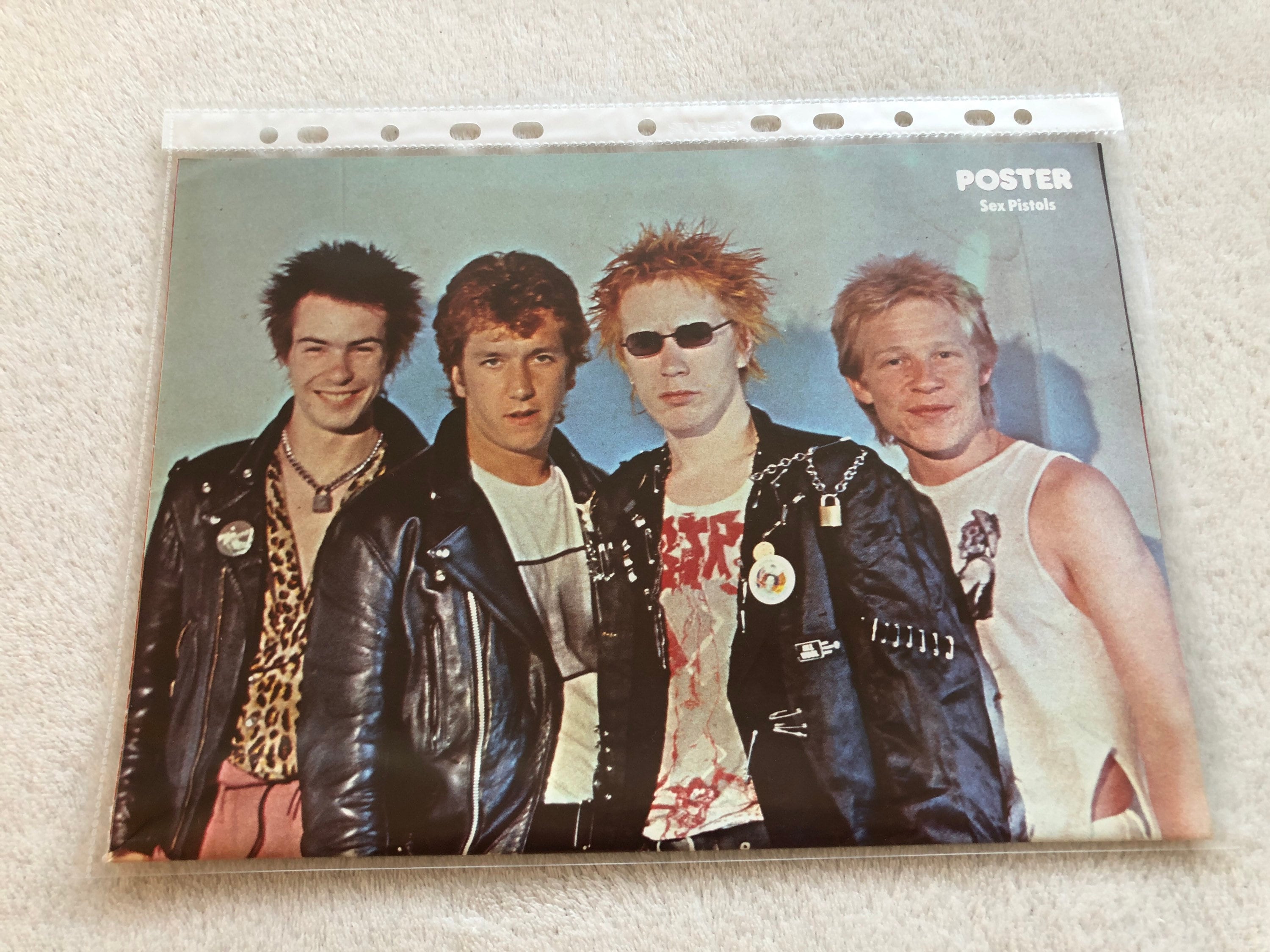 Vintage Circus Magazine Aerosmith Poster Sex Pistols Johnny Rotten