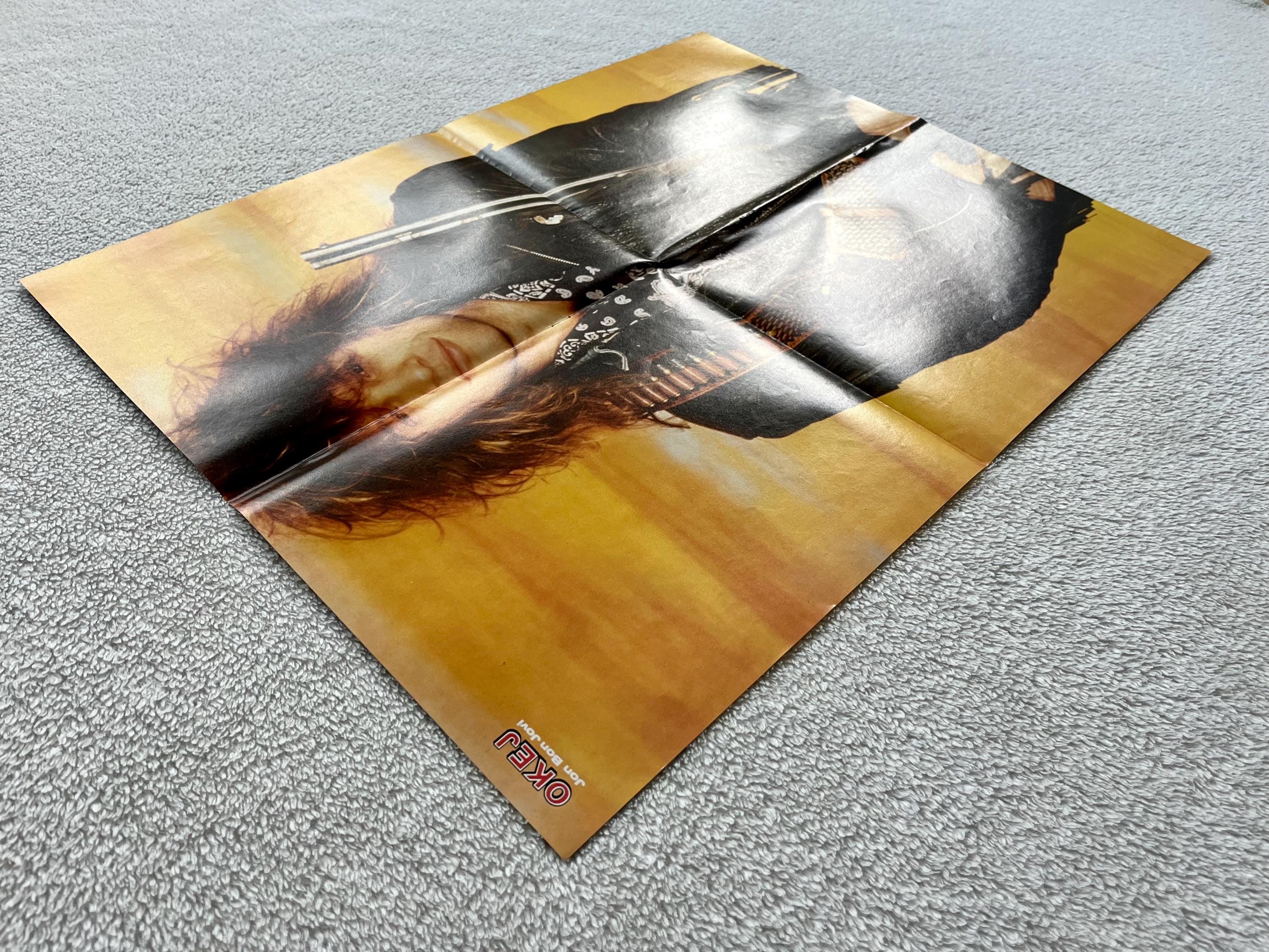 Bon Jovi 1987 Jon Bon Jovi Richie Sambora Swedish Poster Music