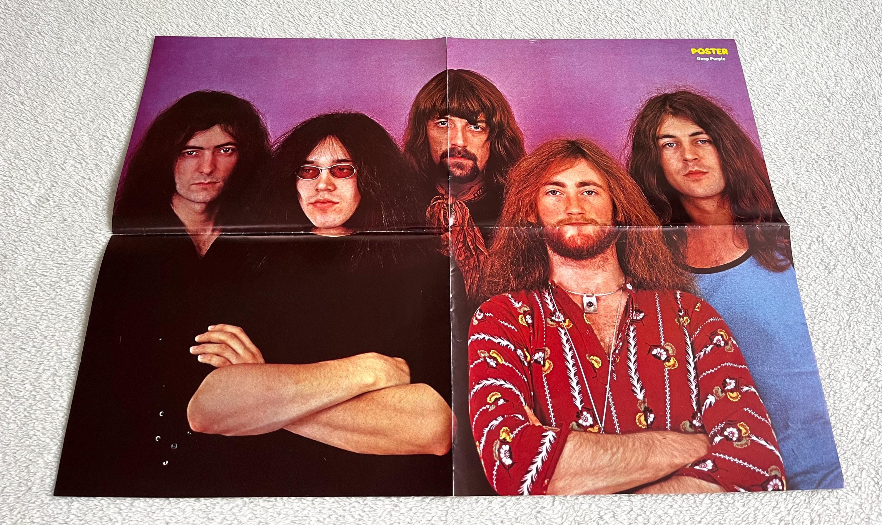 Deep Purple Poster 1971 Mark II Swedish Poster Magazine 1970s