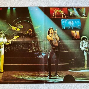 Queen Poster 1976 Live Swedish Poster Magazine 1970s Freddie