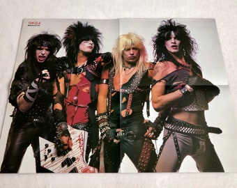 1980s Nikki Sixx Poster - Etsy