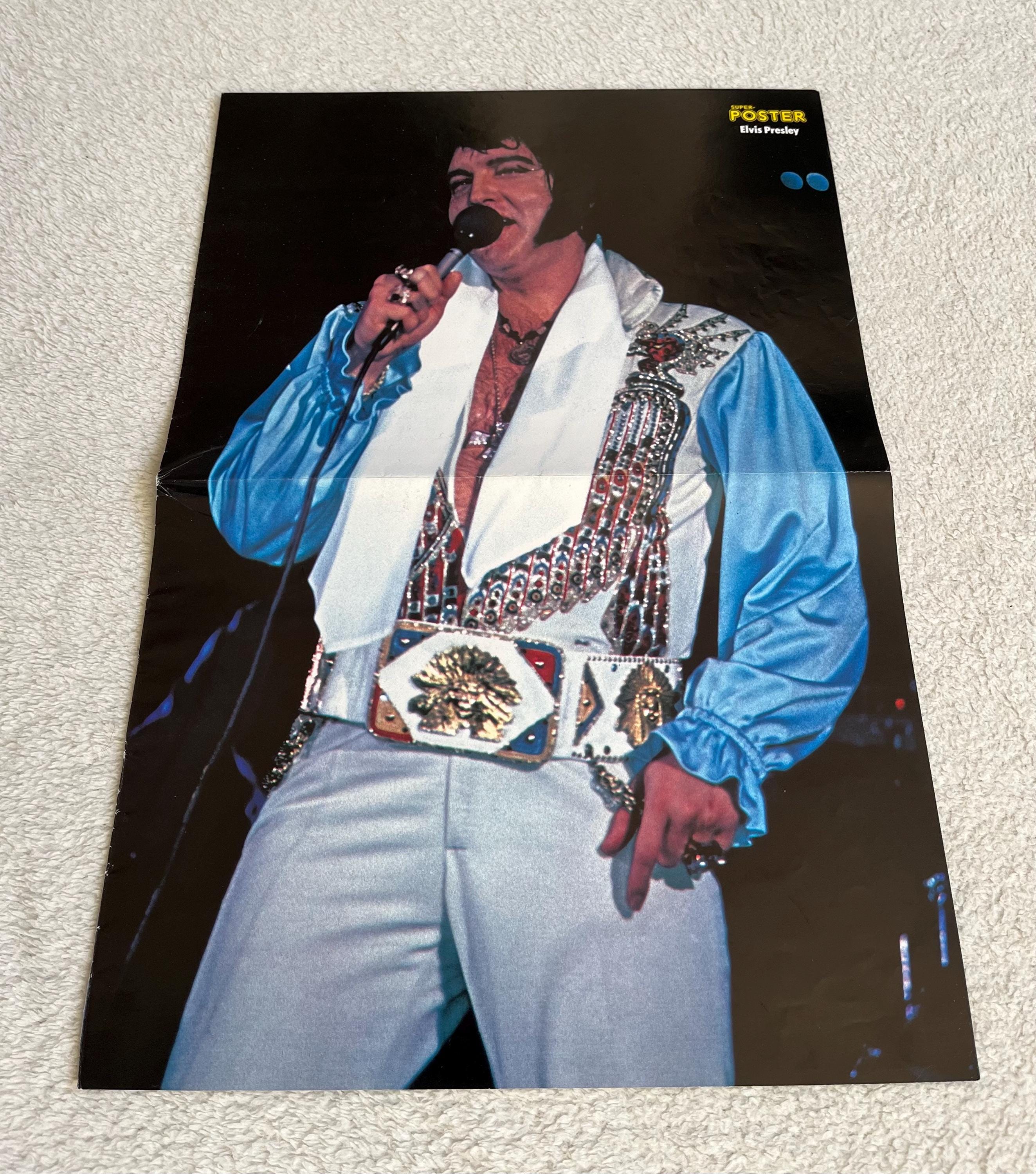 Elvis Presley Poster 1976 the King of Rock German Superposter