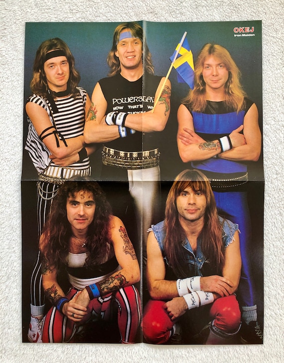 Bruce Dickinson looked so good in the 80s : r/ironmaiden