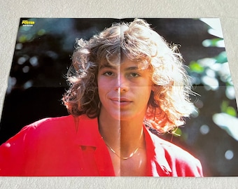 Leif Garrett Poster 1979 Swedish Poster Music Magazine 1970s Vintage Rare