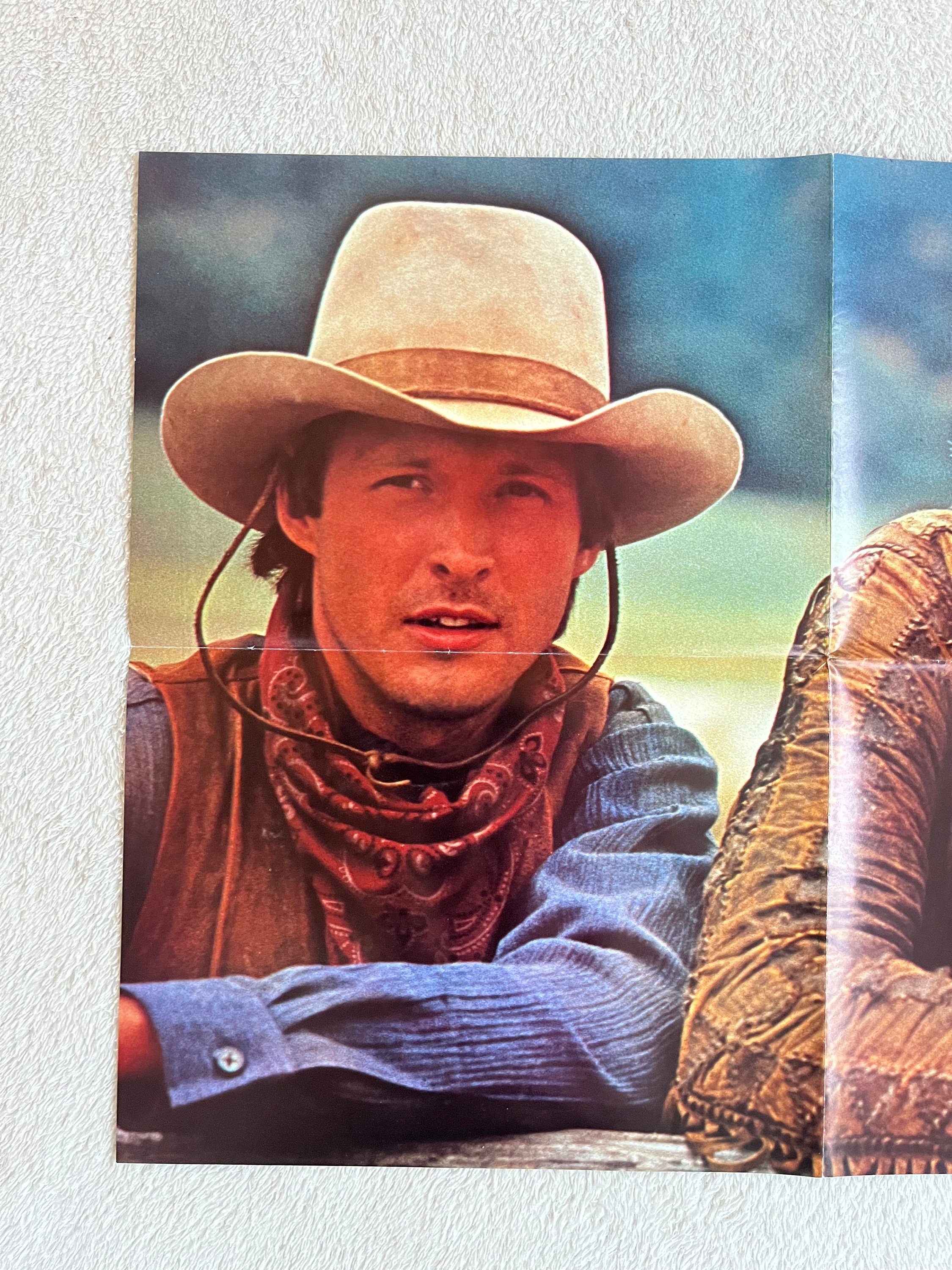 The Macahans 1979 Swedish Poster Magazine 1970s Vintage Rare Zeb