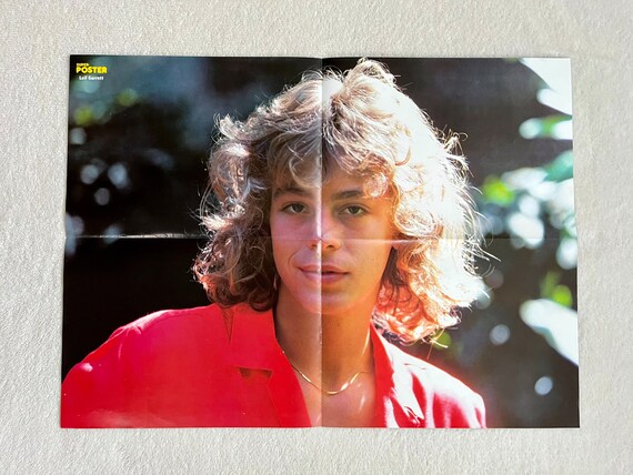 Tee-shirt Leif Garrett Coton épais Rétro Années 70 - Musique, Cadeau Mélomane, Neuf