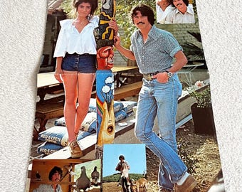 Randy Mantooth Poster 1978 TV series Emergency! Actor Swedish Music Magazine 1970s Vintage Rare