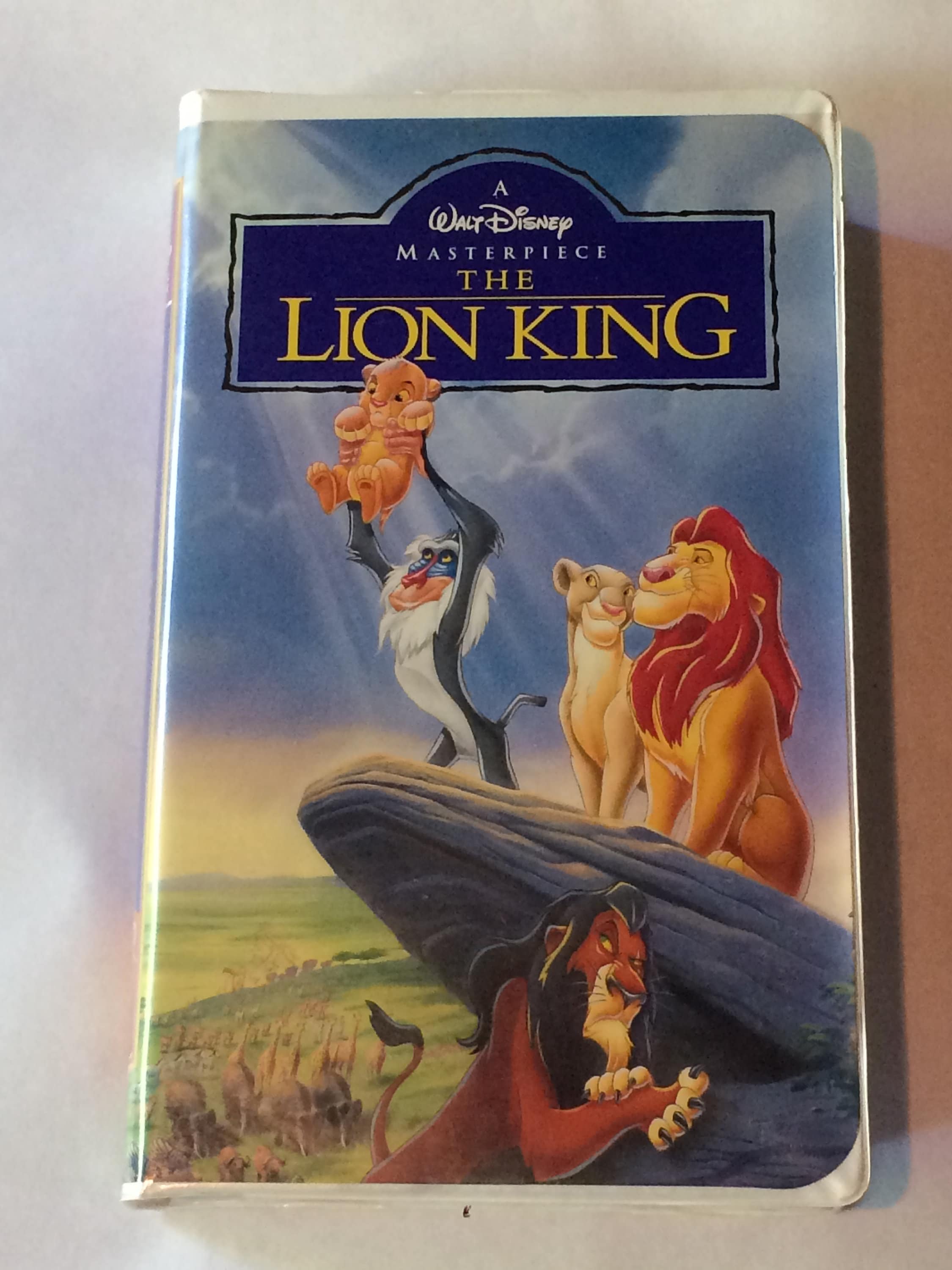 A Walt Disney Masterpiece, Lion King 2977 VHS Disney Home Video 1995 ...