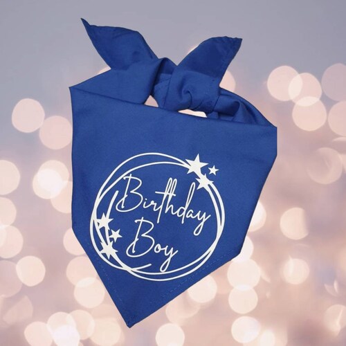 Birthday Boy Dog Bandana Buffalo Plaid Birthday Dog Bandana Etsy