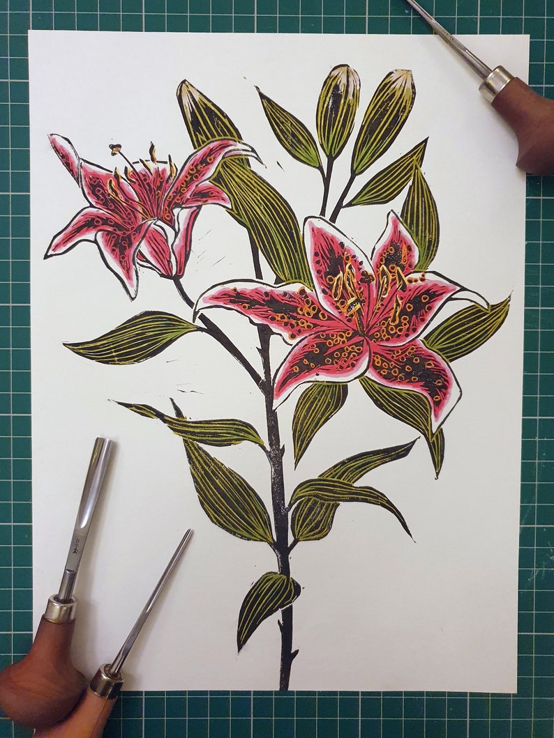 Lily Lino Print