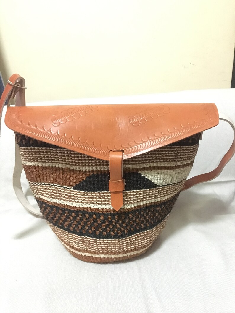 woven african bag