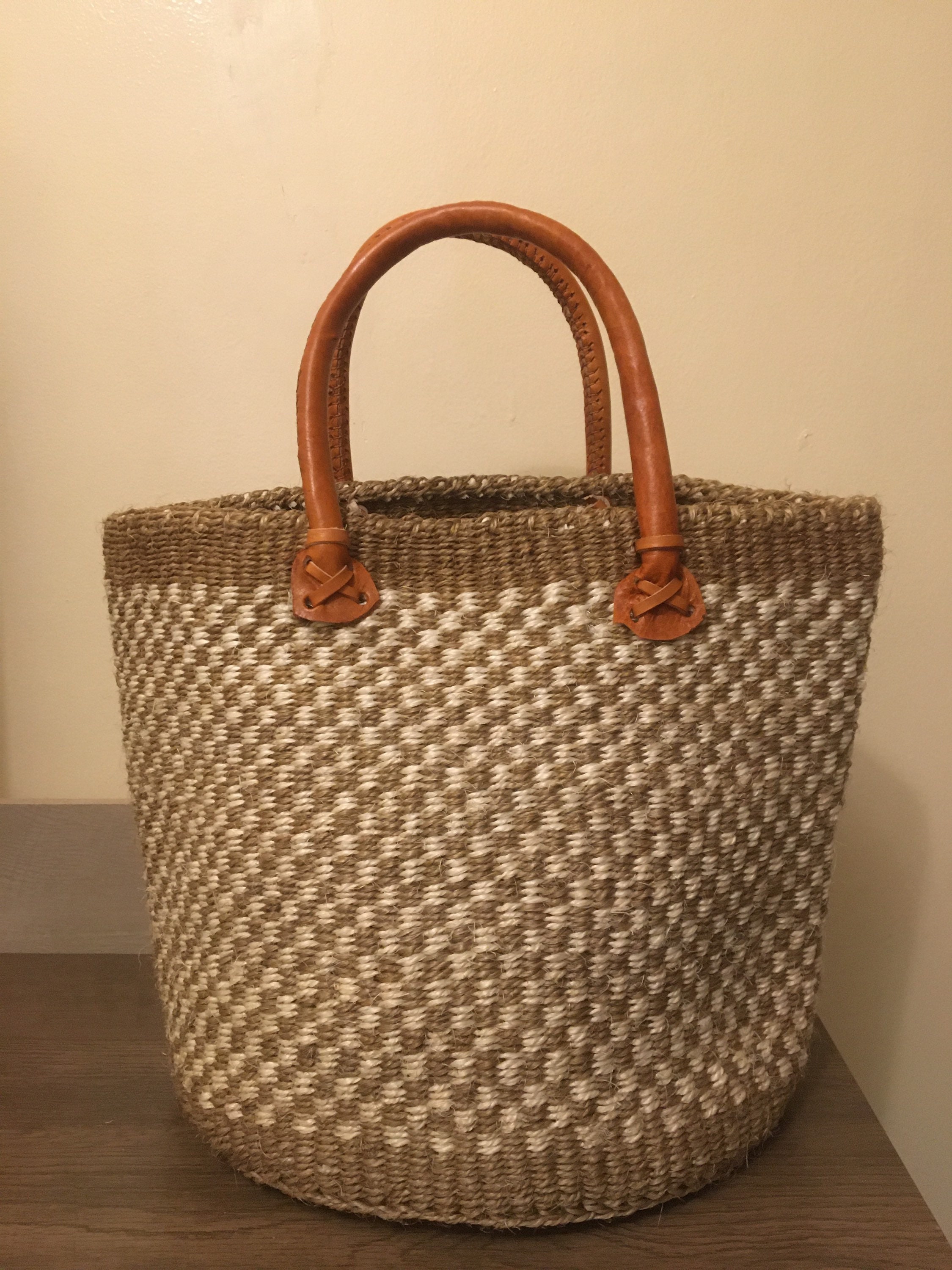 African Woven Basket Woven Baskets Shopping Basket Mom - Etsy
