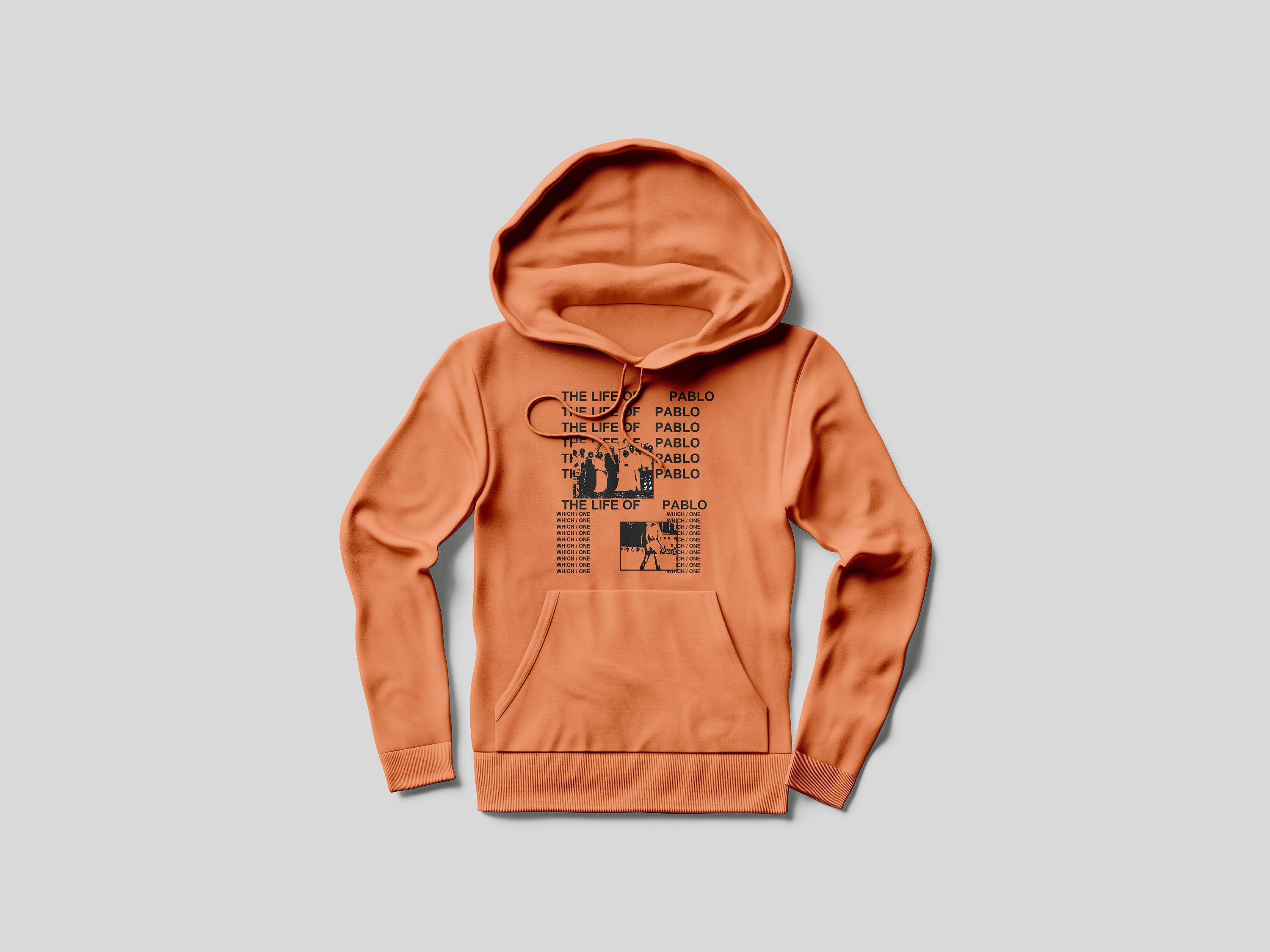 Life of pablo hoodie orange sale