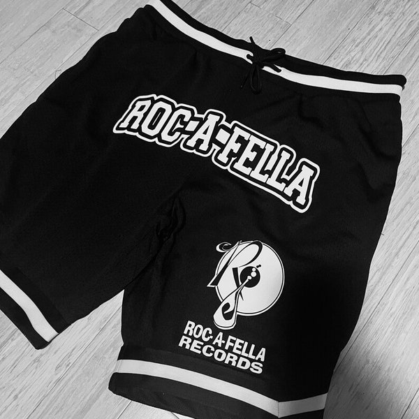 Rocafella Records OG colorway “Just Don” basketball inspired Shorts