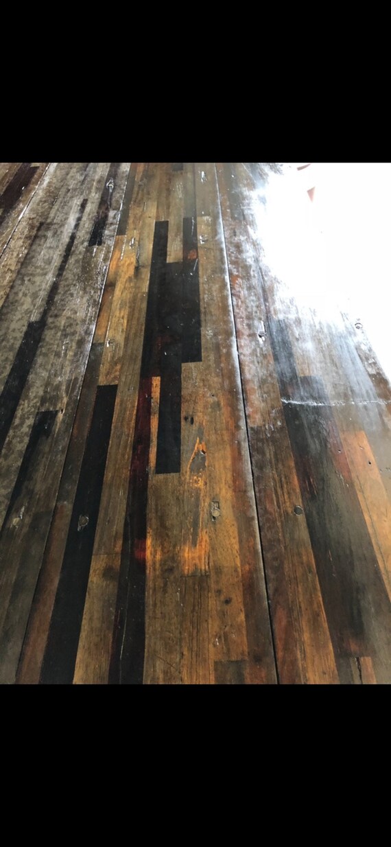 Vintage Industrial Table 6 X3 Cutting Board Top 60 Etsy