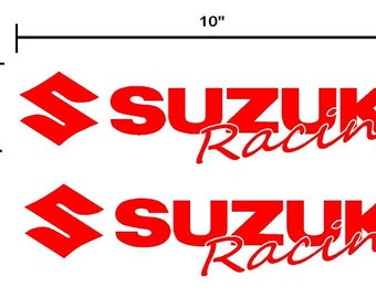 Suzuki Racing Sticker Suzuki Racing Stickers - Etsy