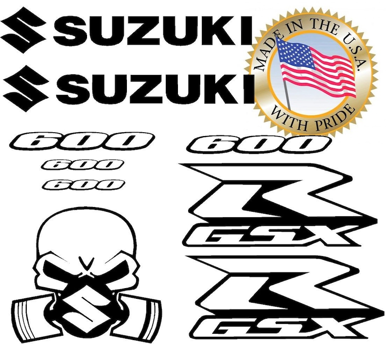 Suzuki GSXR 1000 Reflective Green Decals Set (glow In The Dark) - Moto - Foto 7