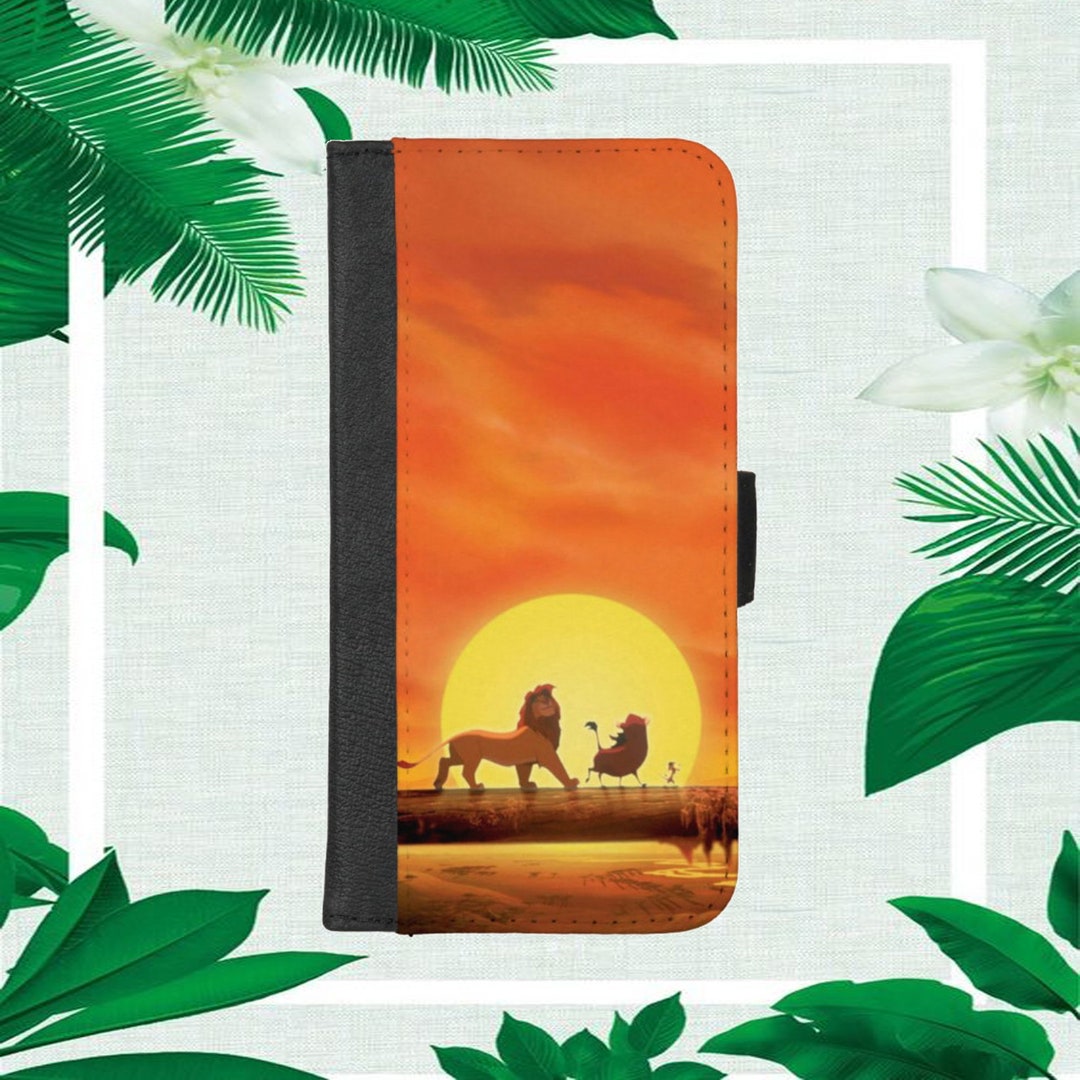 Lion King Disney Wallet Case for Iphone 14 13 12 11 Pro Max 13 Etsy