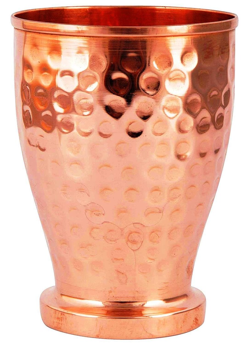 Copper Glasses 250ml Tumbler Glass Mug Health Yoga minimalist Etsy