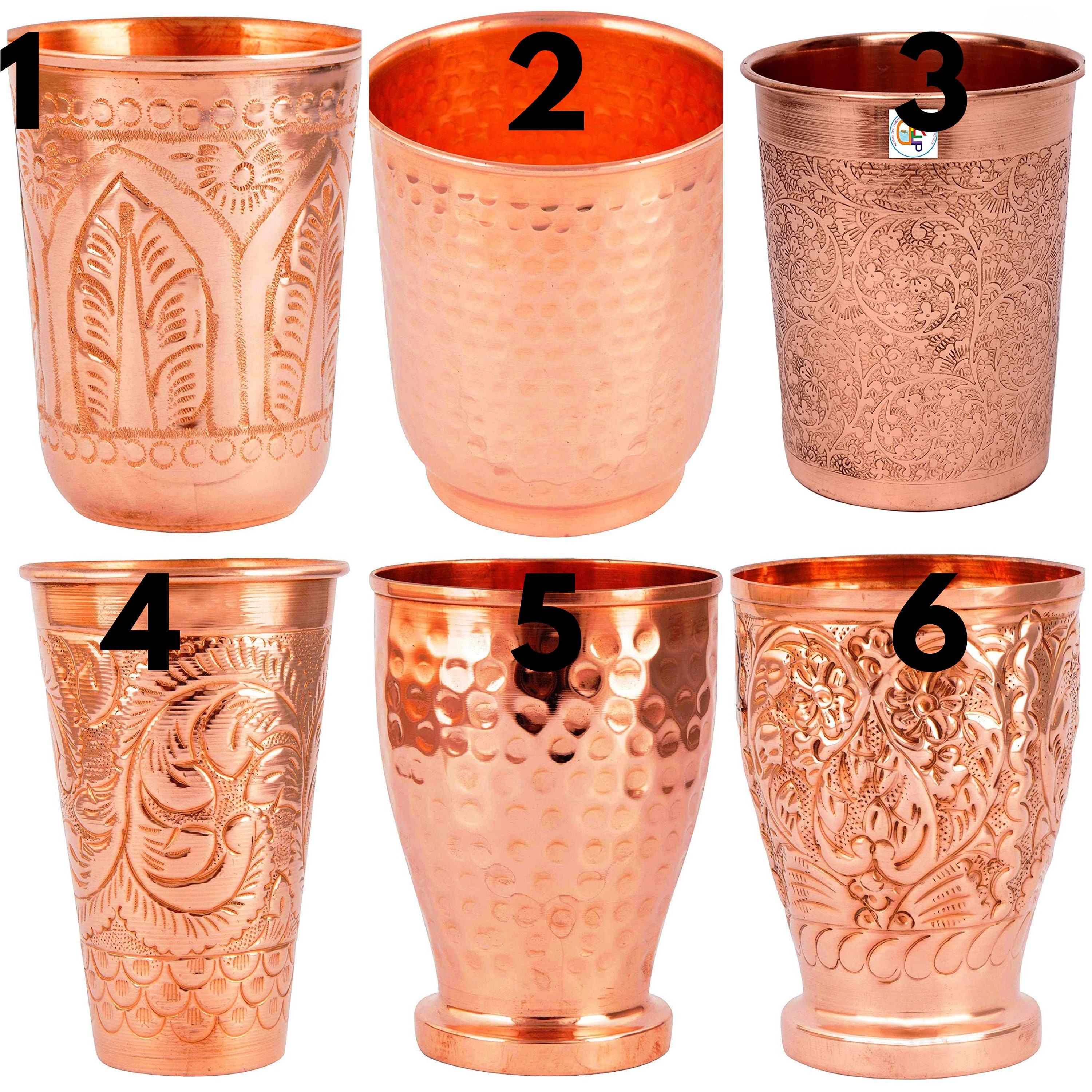Ayurveda Gesundheit Yoga 100% Kupfer Trinken Glas Cup Becher 300 ML Ayurveda Gesundheit Yoga 100% Kupfer Trinken Glas Cup Becher 300 ML