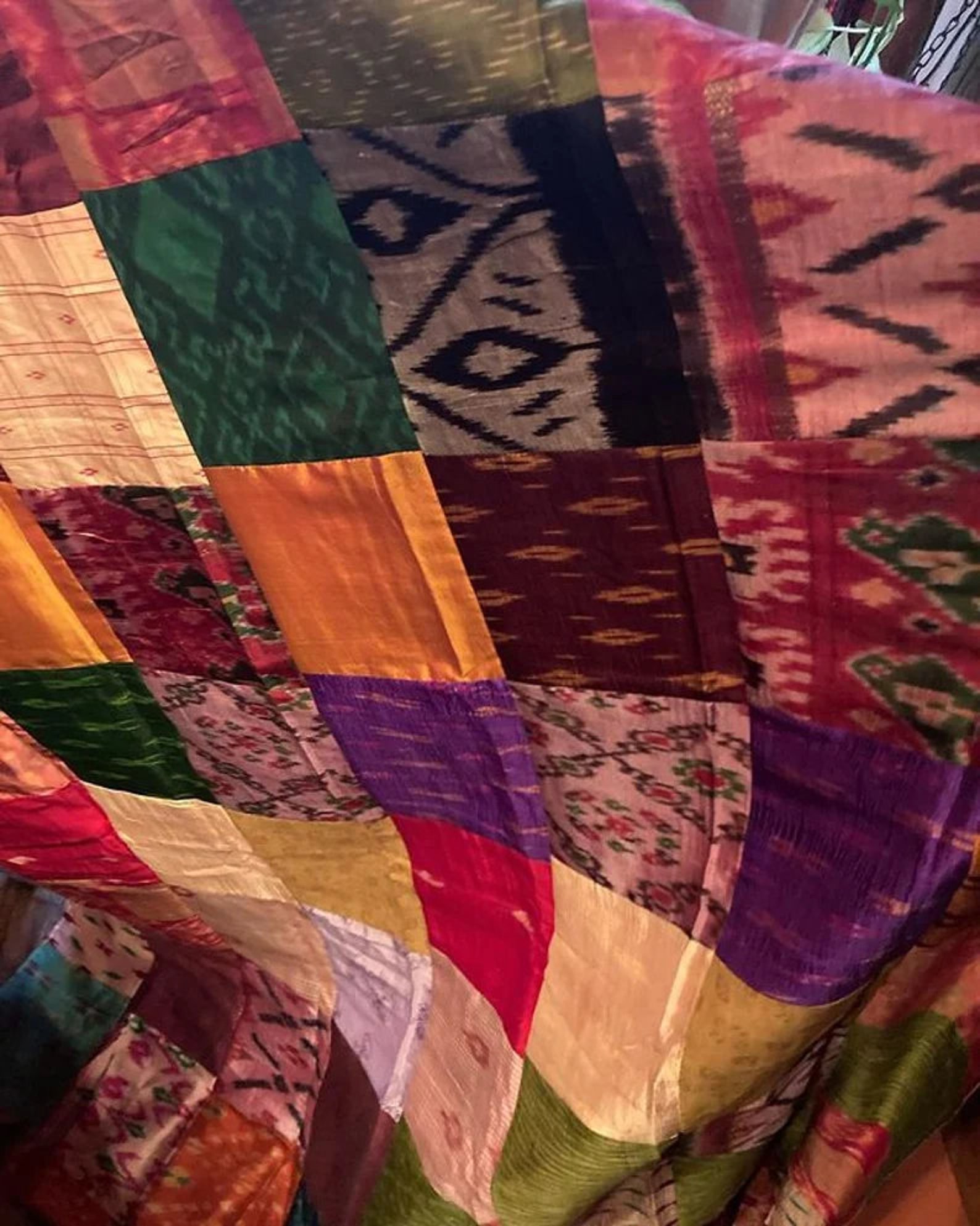 BLACKOUT CURTAIN 100 Natural Cotton Bohemian Curtain Drapes Etsy