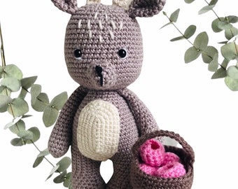 Crochet pattern Reindeer Samu