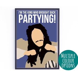 Charles II Print | Horrible Histories TV Show Poster | HH