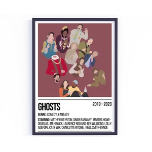 Ghosts TV Show Poster | Horrible Histories